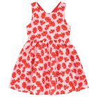 Girls Red & Pink Dress Sleeveless Dress, 1, hi-res