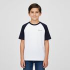 Boys Ivory Tiger Logo T-Shirt, 1, hi-res