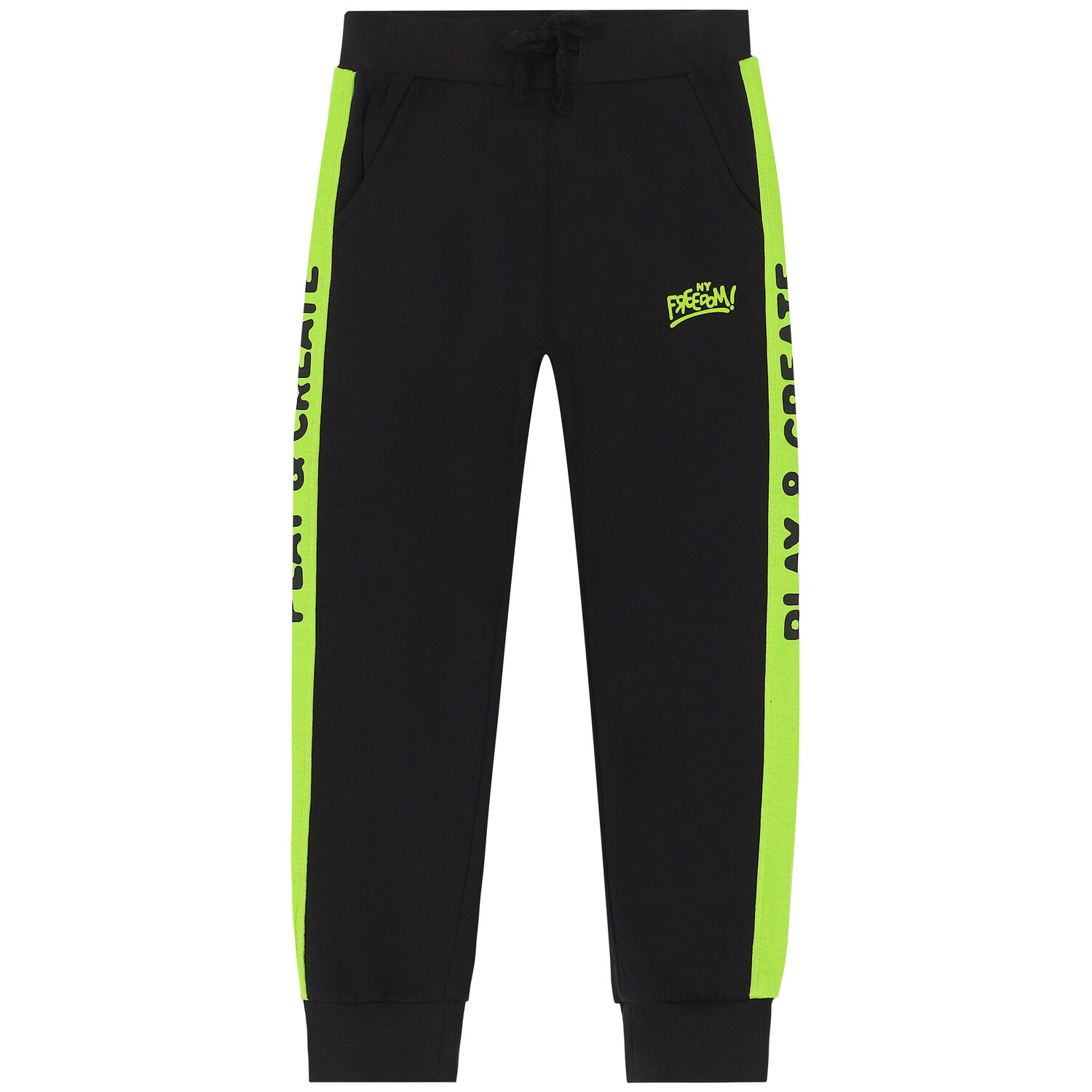 Boys Grey & Black Graphic Tracksuit, 1, hi-res