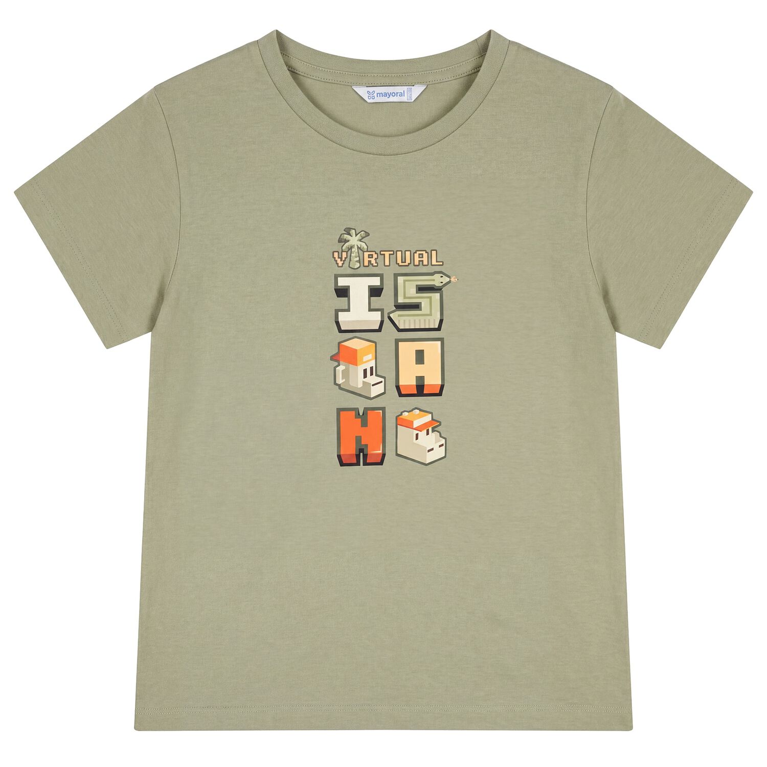 Boys Green T-Shirt, 1, hi-res