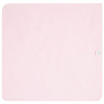 Baby Gilrs Ivory & Pink Rabbit Blanket