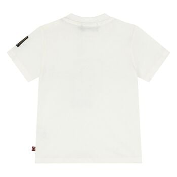 Younger Boys Ivory Logo T-Shirt