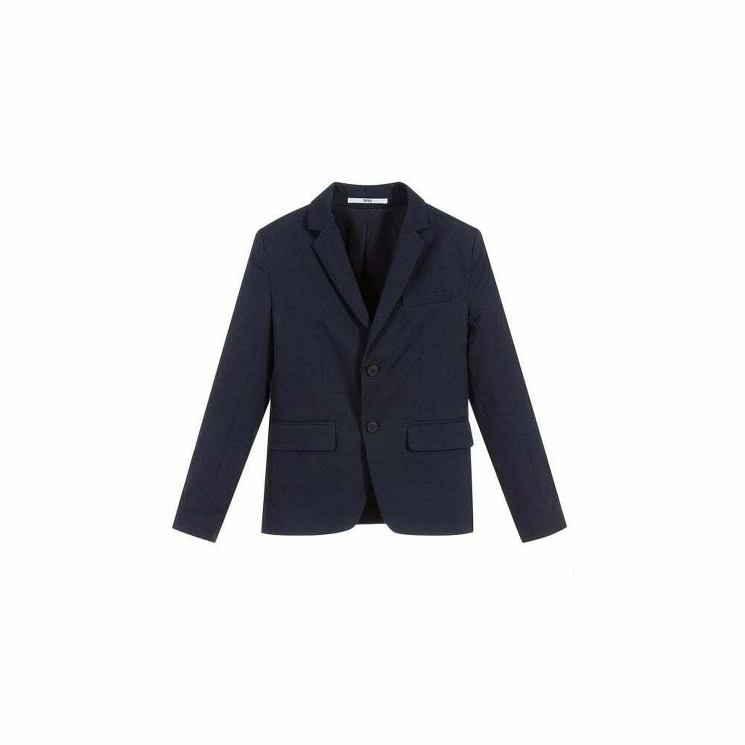 Boys Navy Blue Suit, 1, hi-res