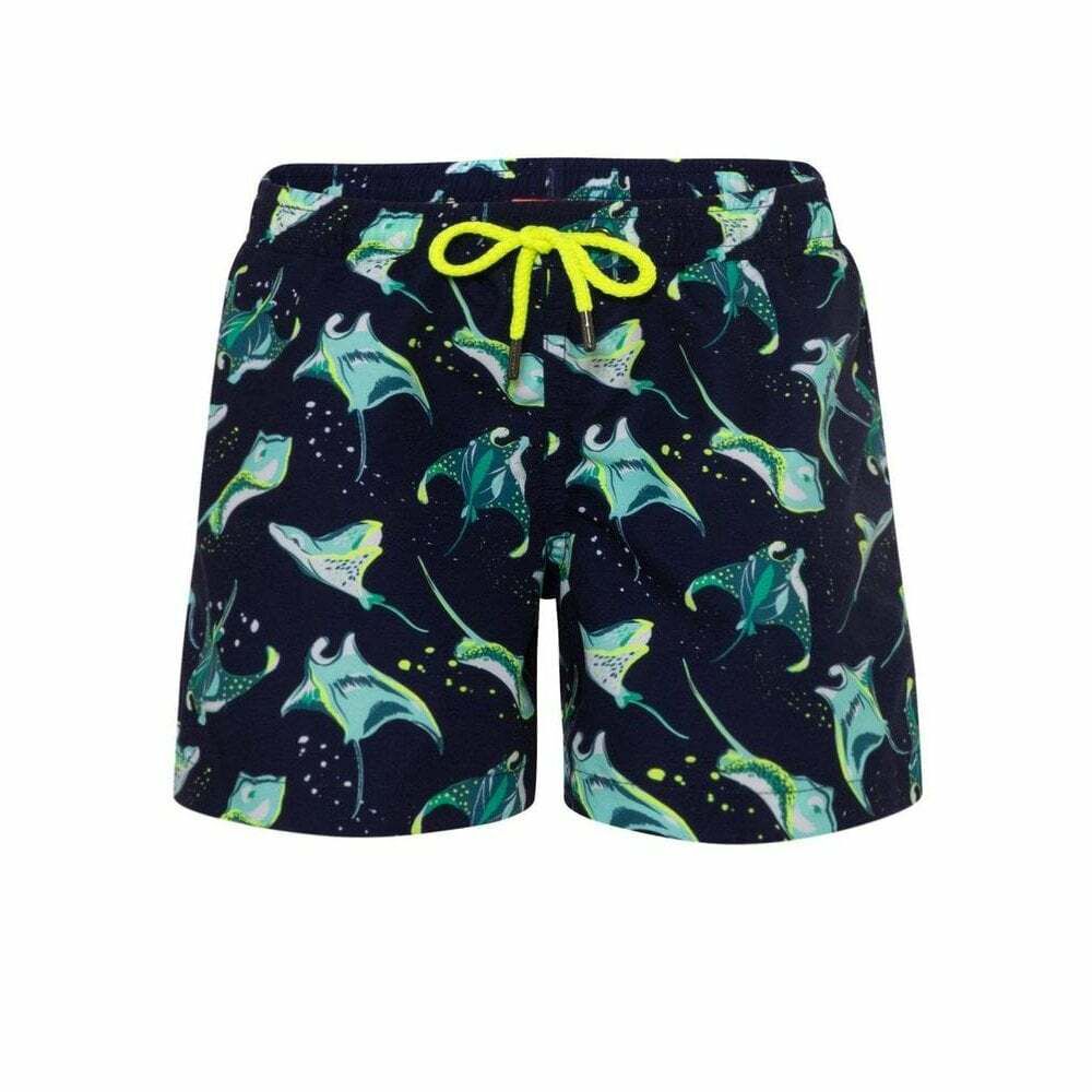 Sunuva Boys Navy Blue Mantaray Swim 
