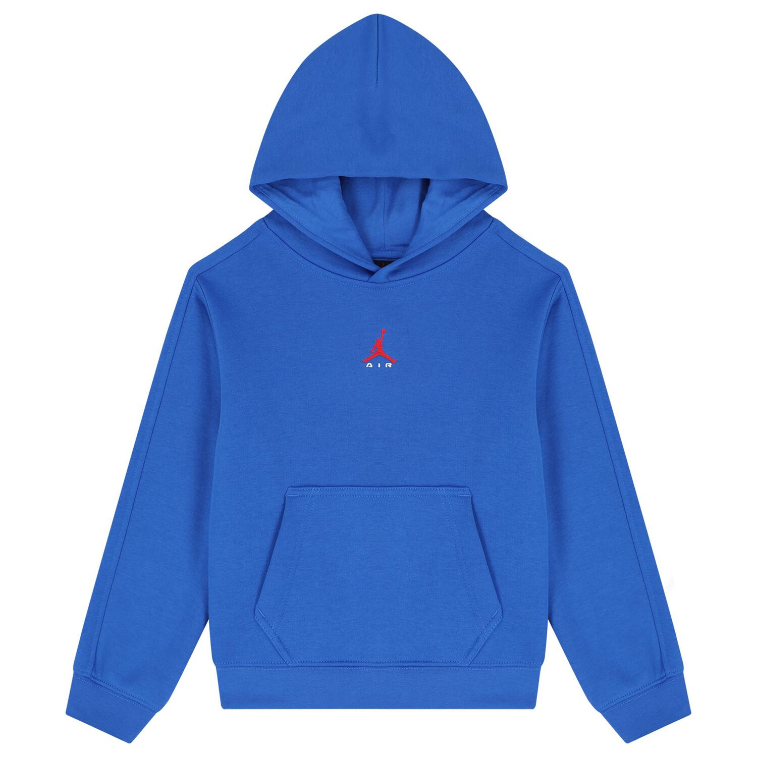 Boys Blue Jordan Logo Hooded Top, 1, hi-res