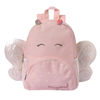 Baby Girls Pink Butterfly Backpack