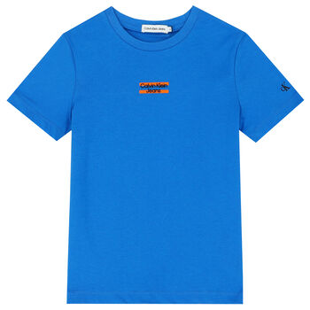 Boys Blue Logo T-Shirt