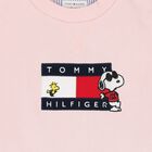 Girls Pink Snoopy Logo Sweatshirt, 2, hi-res