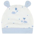 Baby Girls White & Blue Balloon Babygrow Gift Set, 2, hi-res