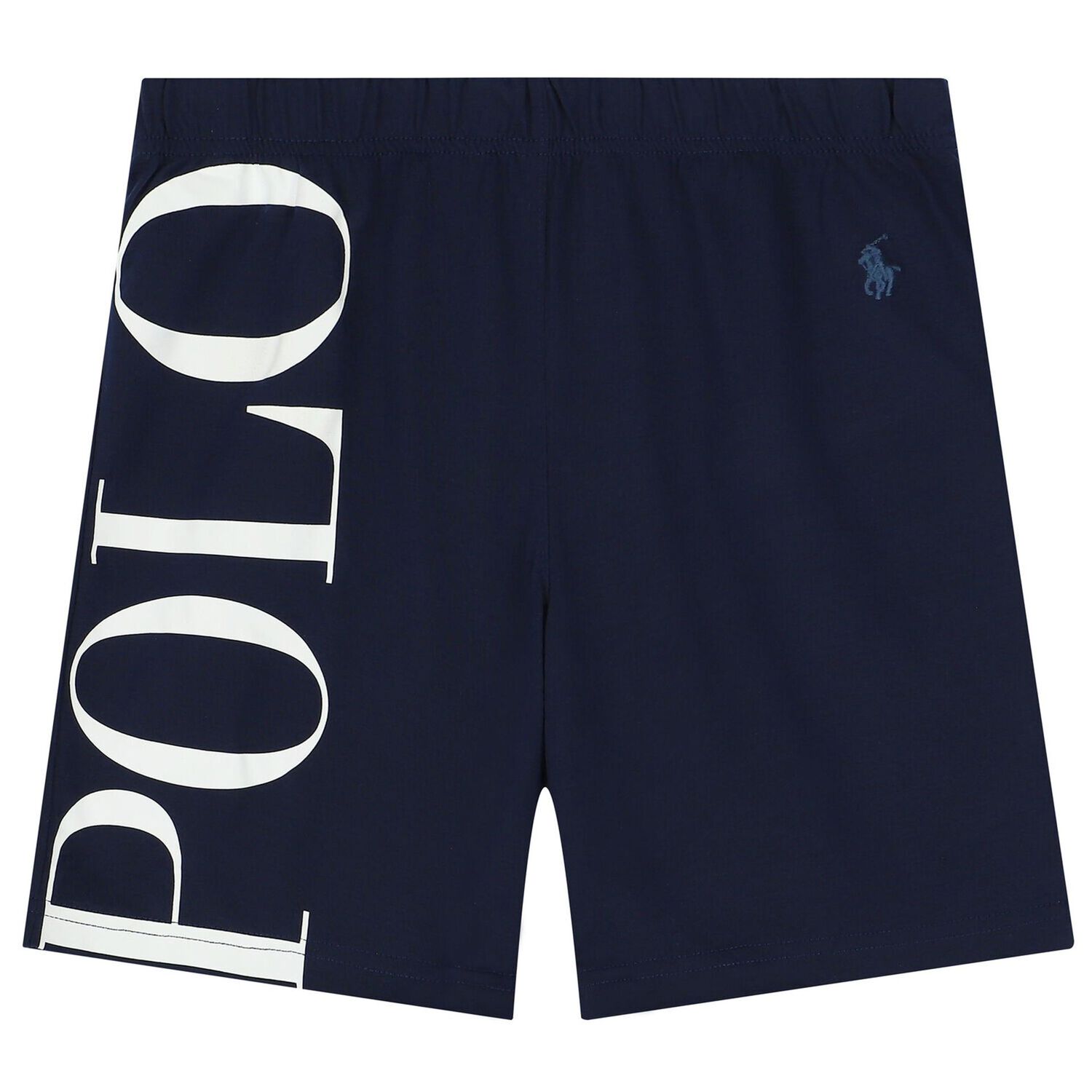 Boys Navy Logo Pyjamas, 1, hi-res