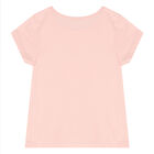 Girls Light Pink 'Billieblush' T-shirt, 1, hi-res