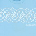 Younger Boys Blue Logo T-Shirt, 1, hi-res