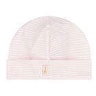 قبعة بالشعار باللون الوردي والأبيض للبنات, 2, hi-res