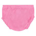 Baby Girls Pink Logo Tulle Dress Set, 2, hi-res