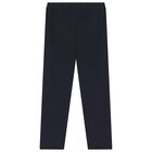 طقم ليجنز بطبعة الزهور باللون الأبيض والكحلى للبنات, 3, hi-res