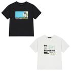 Boys White & Black Football T-Shirts ( 2 Pack ), 2, hi-res