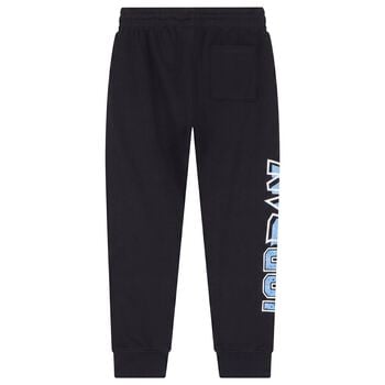 Boys Black Jordan Joggers