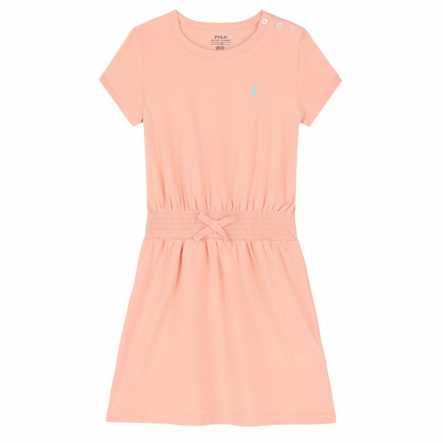 Girls Coral Logo Dress, 2, hi-res