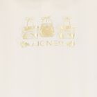 Baby Girls Ivory Logo Babygrow, 1, hi-res