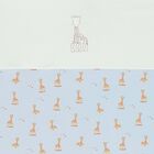 Baby Boys Blue Logo Blanket, 1, hi-res