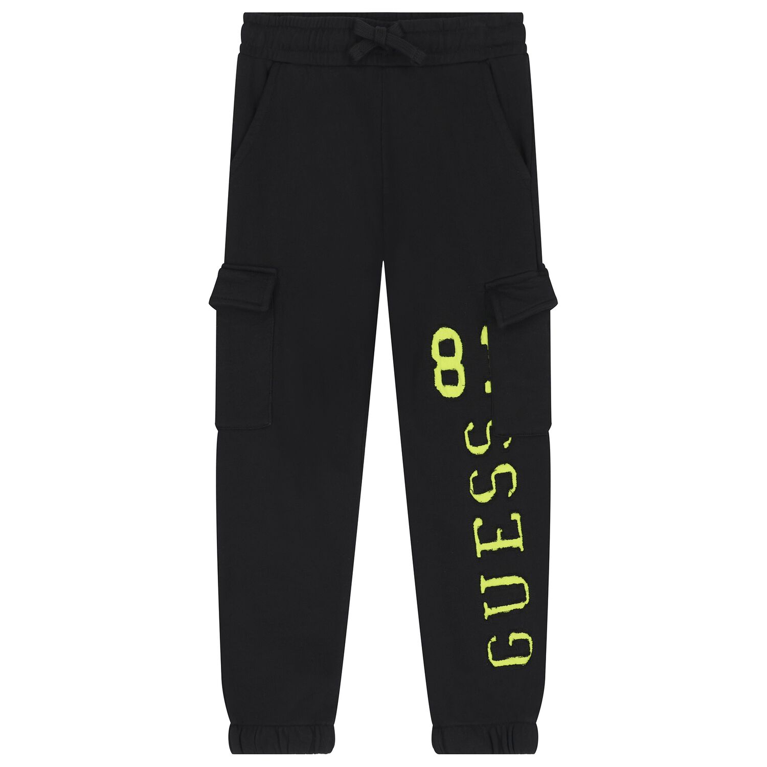 Boys Black Logo Joggers, 1, hi-res image number null