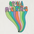 تيشيرت بنات بالشعار باللون العاجي, 1, hi-res