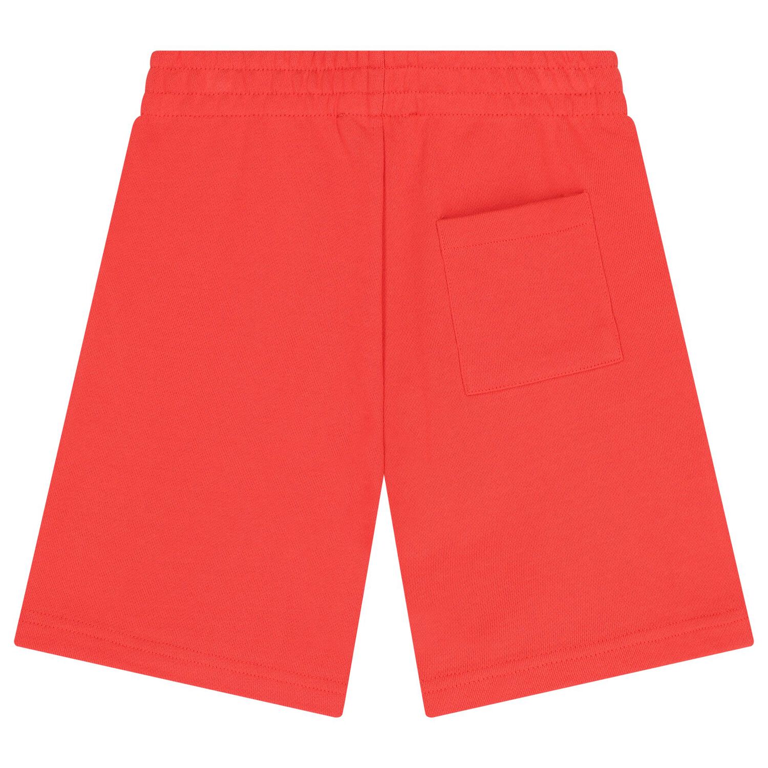 Boys Red Tiger Logo Shorts, 1, hi-res