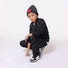 Boys Black Logo Joggers, 1, hi-res