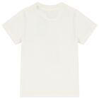 Boys Ivory Harry Logo T-Shirt, 3, hi-res
