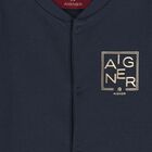 افرول أولاد  بشعار باللون الأزرق الداكن للأطفال, 2, hi-res