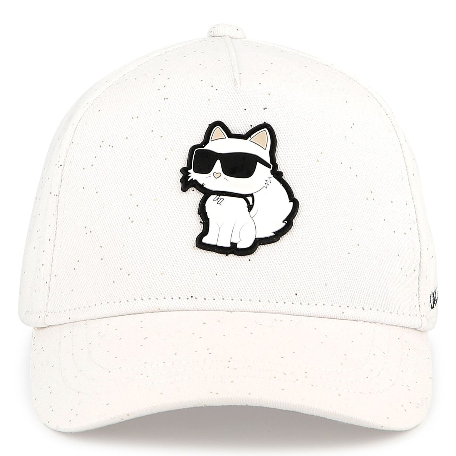 Girls White Logo Choupette Cap, 1, hi-res