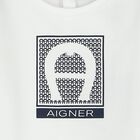 Baby Boys White Logo Babygrow, 1, hi-res