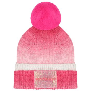 Younger Girls Pink Knitted Hat