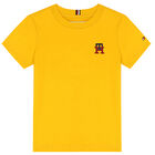 Boys Yellow Logo T-Shirt, 1, hi-res
