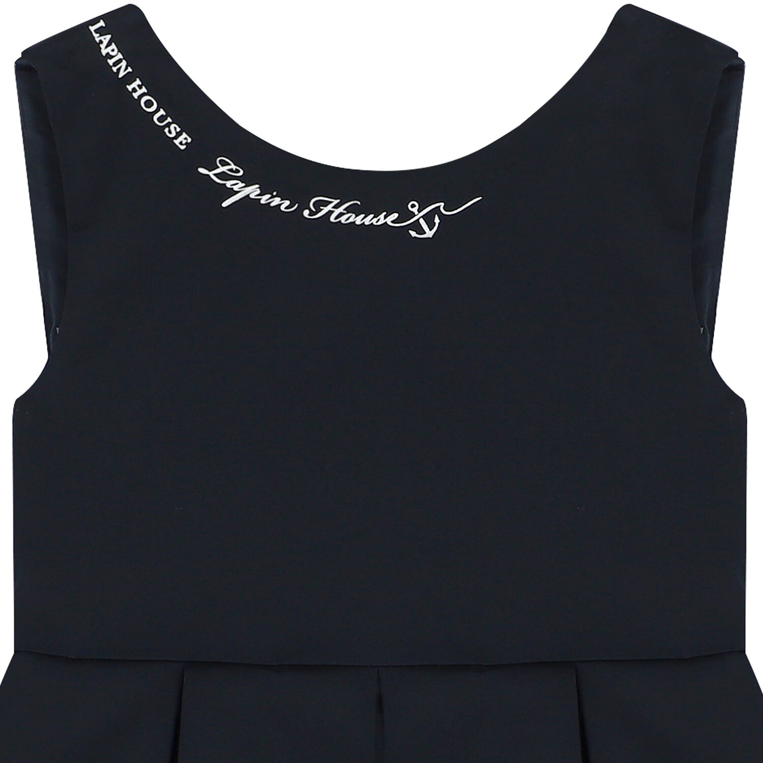 فستان بنات باللون الكحلي, 1, hi-res