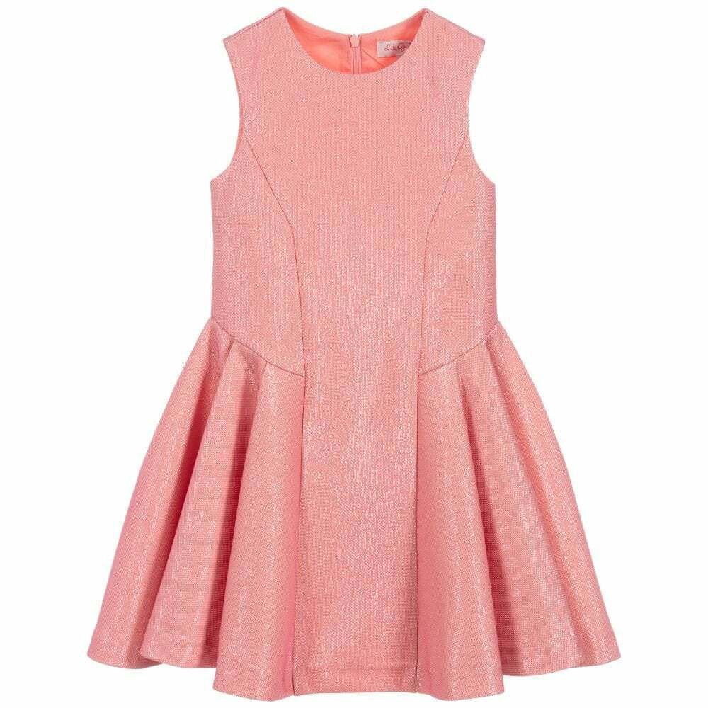 Lili gaufrette pink dress on sale
