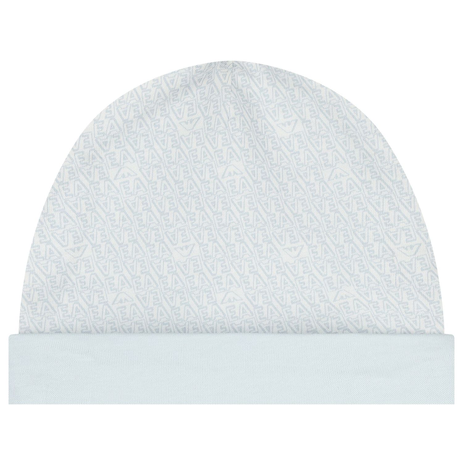 Baby Boys Blue Logo Babygrow Set, 5, hi-res