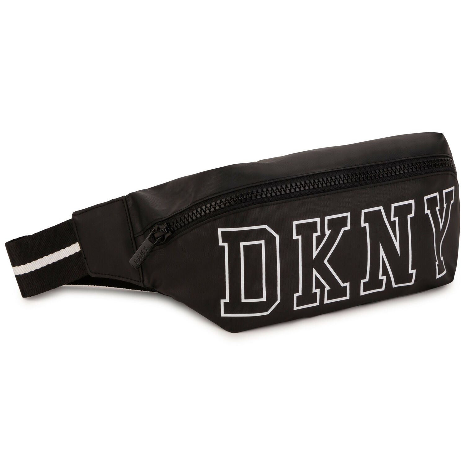 Black Logo Belt Bag, 1, hi-res