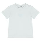 طقم شورت بالشعار باللون الازرق, 1, hi-res