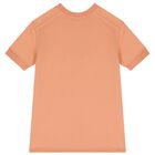 Girls Mini Me Orange Logo Sweatshirt Dress, 2, hi-res