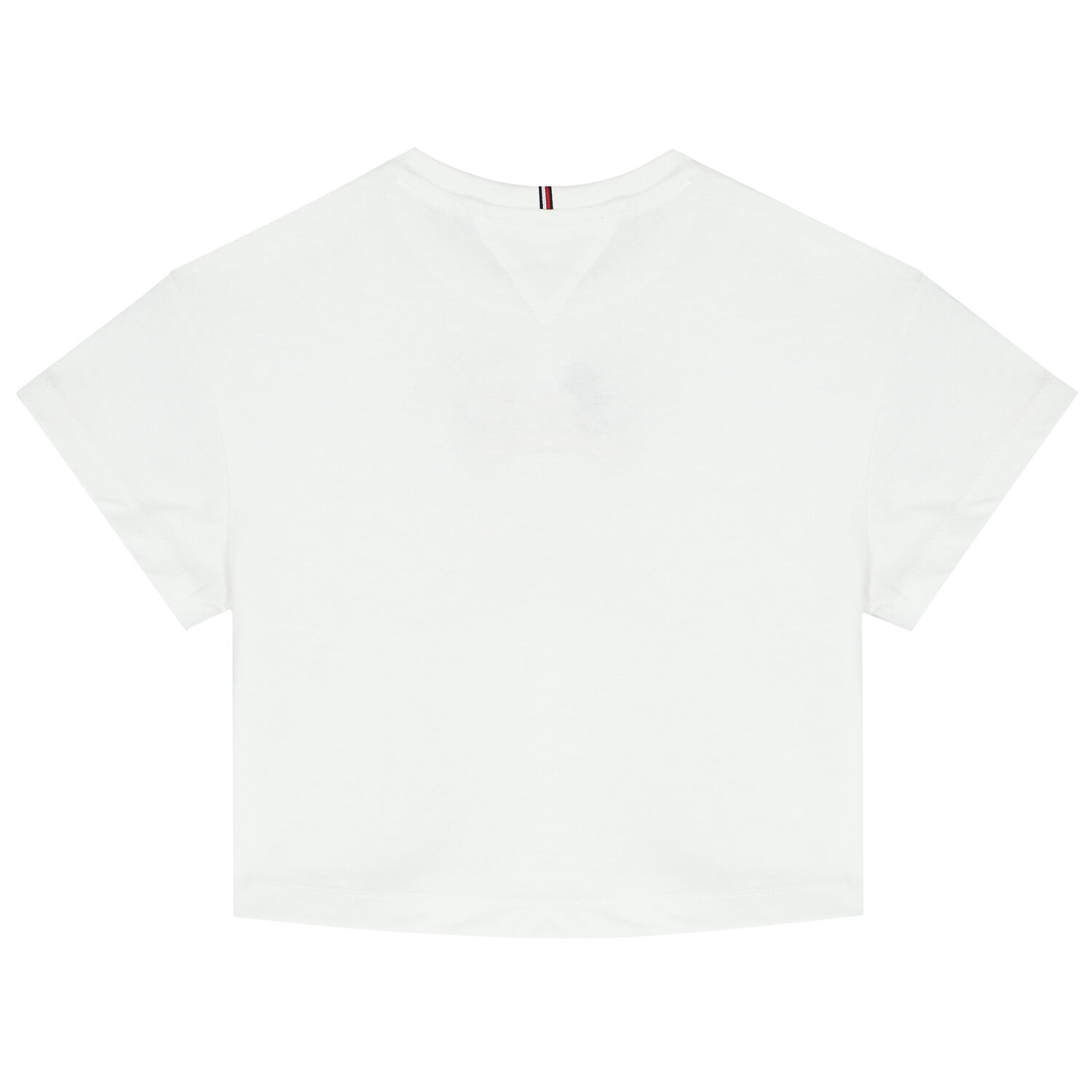 Girls White Logo T-Shirt, 1, hi-res