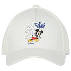White Logo Mickey Mouse Cap, 1, hi-res