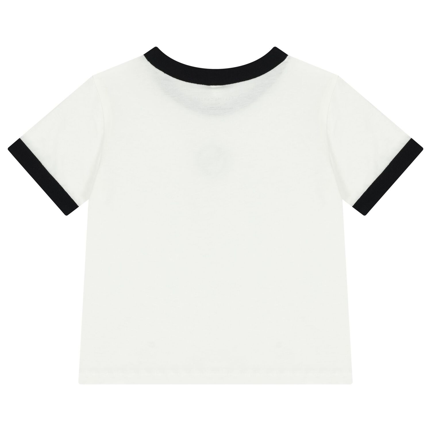 Girls White & Black Logo T-Shirt, 1, hi-res