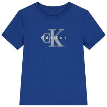 Boys Blue Logo T-Shirt