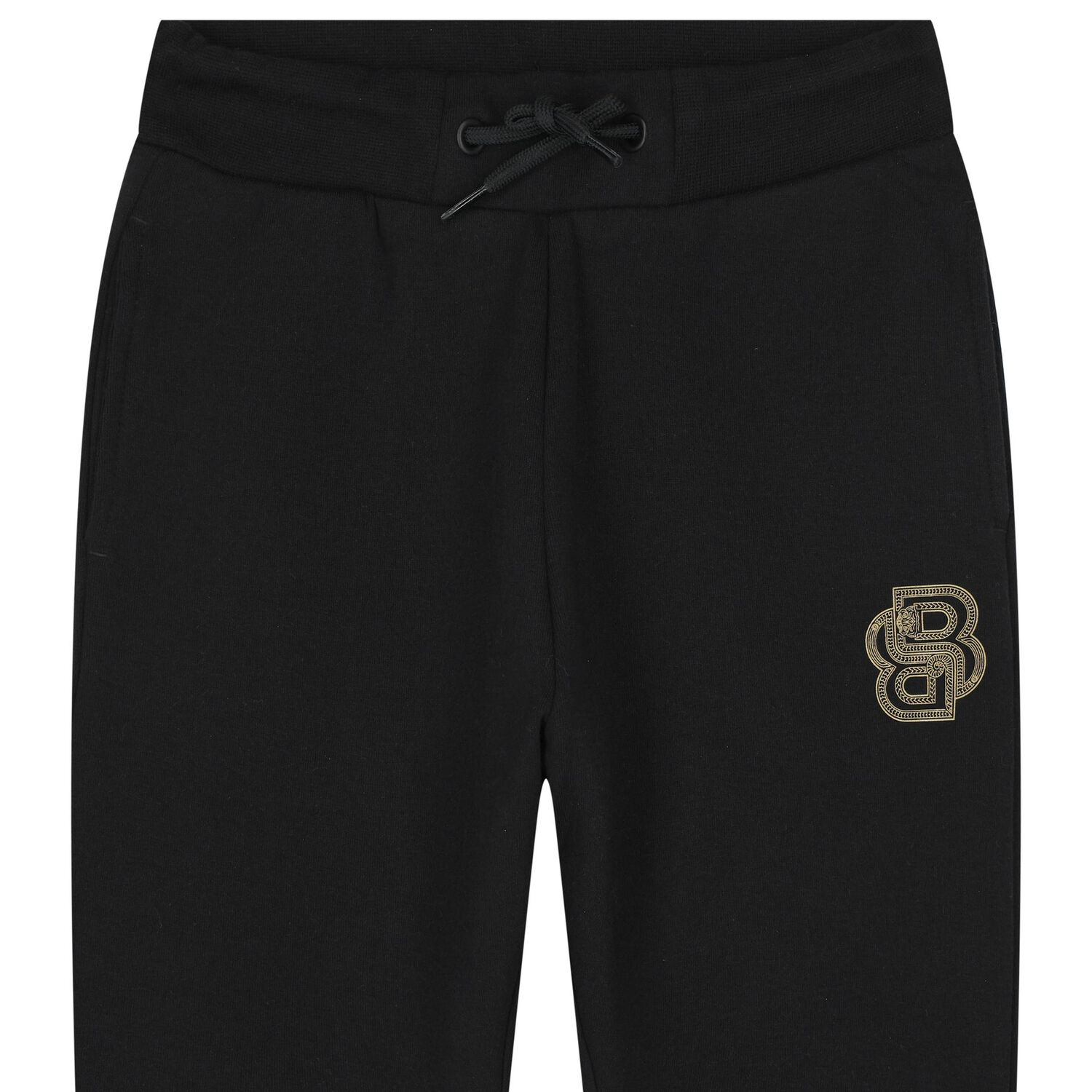 Boys Black Logo Joggers, 1, hi-res image number null