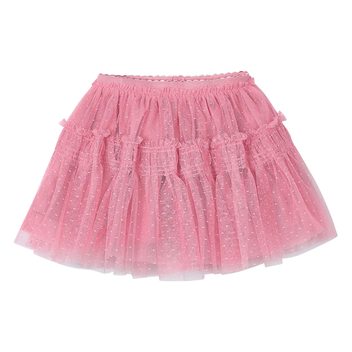 Girls Pink Tulle Skirt, 2, hi-res image number null