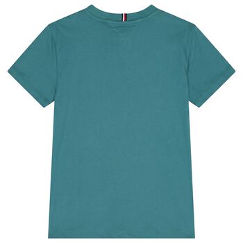 Boys Green Logo T-Shirt