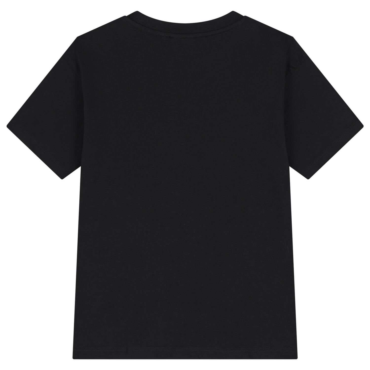 Boys Black Logo T-Shirt, 1, hi-res