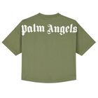 تيشيرت أولاد بالشعار باللون الأخضر , 3, hi-res