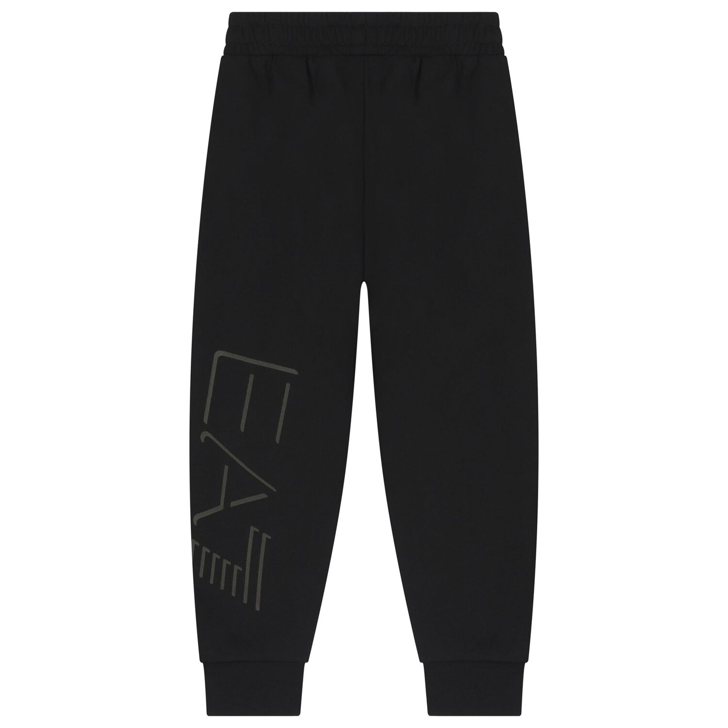 Boys Black Logo Joggers, 1, hi-res